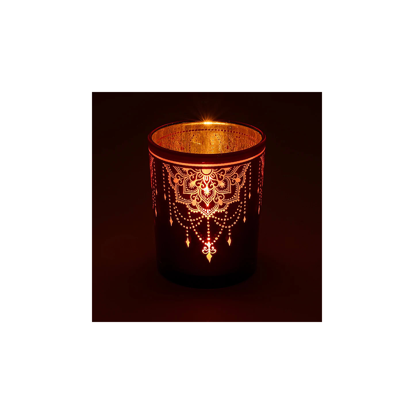 Photophore métallique Mandala | Pieralune