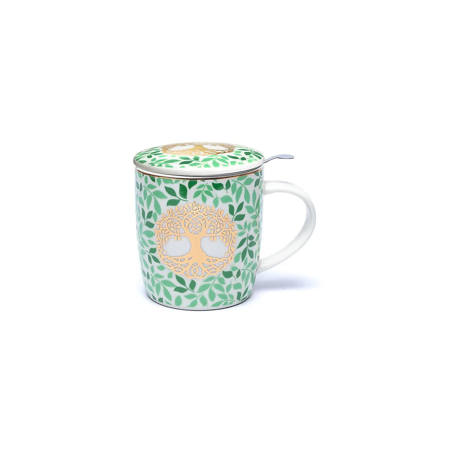 Tasse à thé infuseur Arbre de vie | Pieralune