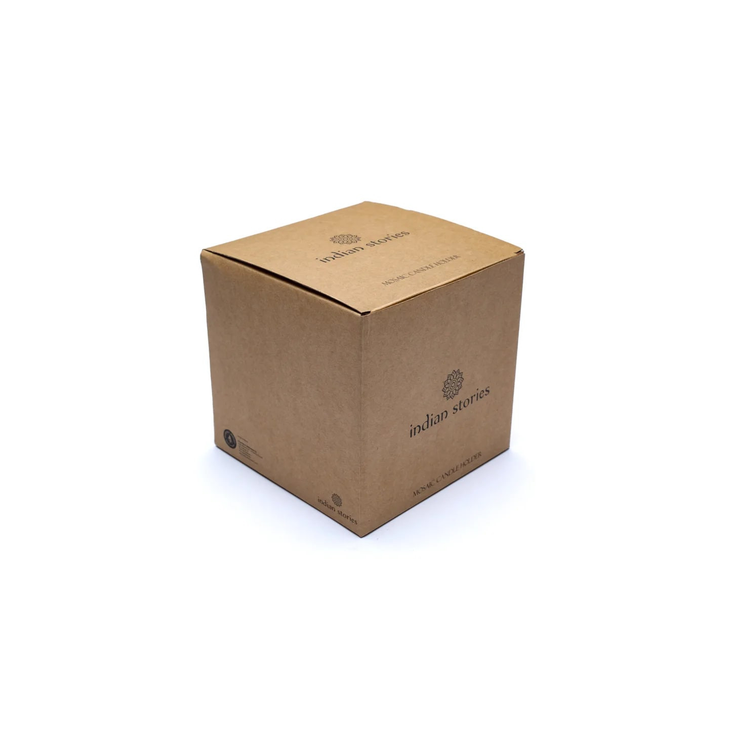 Photophore mosaïque multicolore | Pieralune