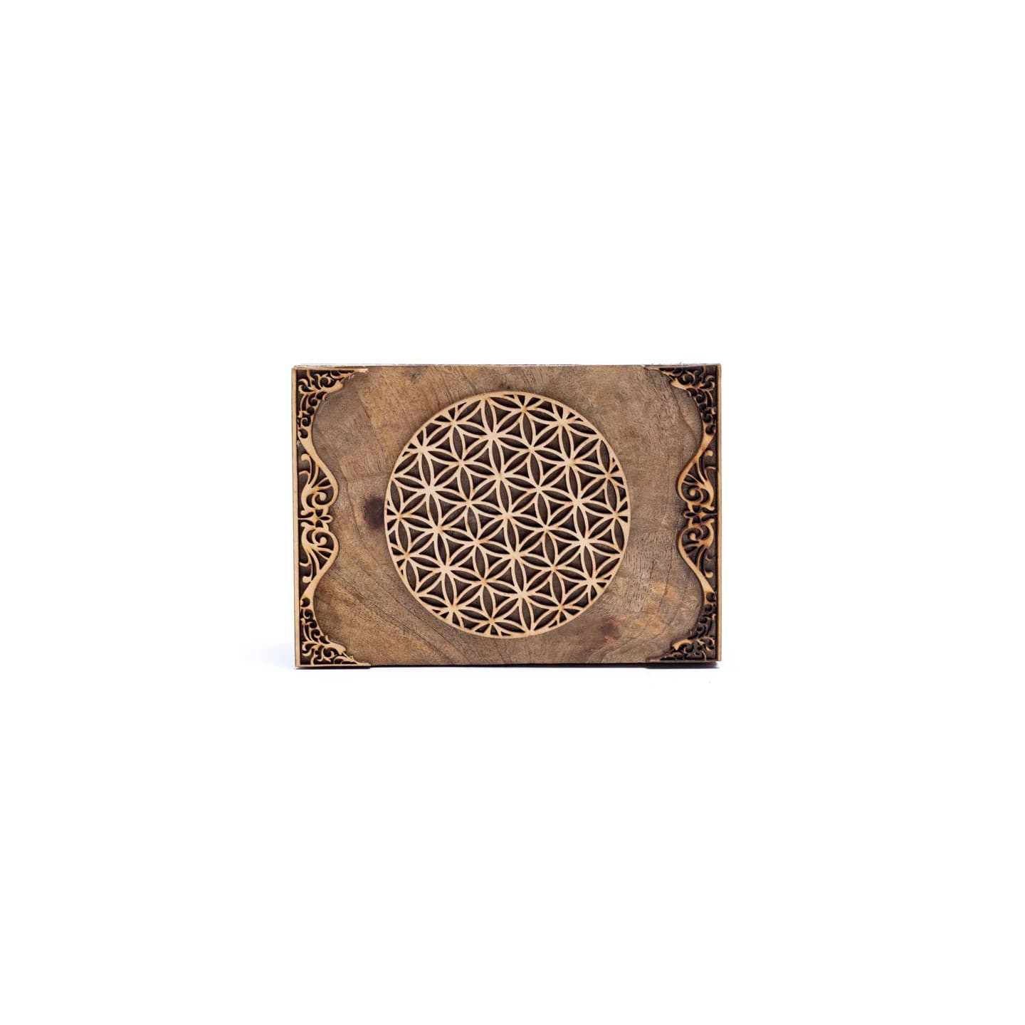 Coffret tarot Fleur de Vie manguier | Pieralune