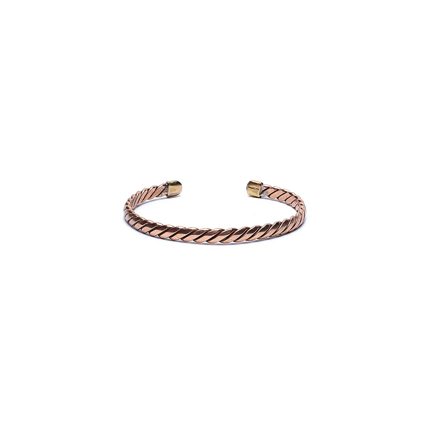 Bracelet torsadé couleur bronze | Pieralune