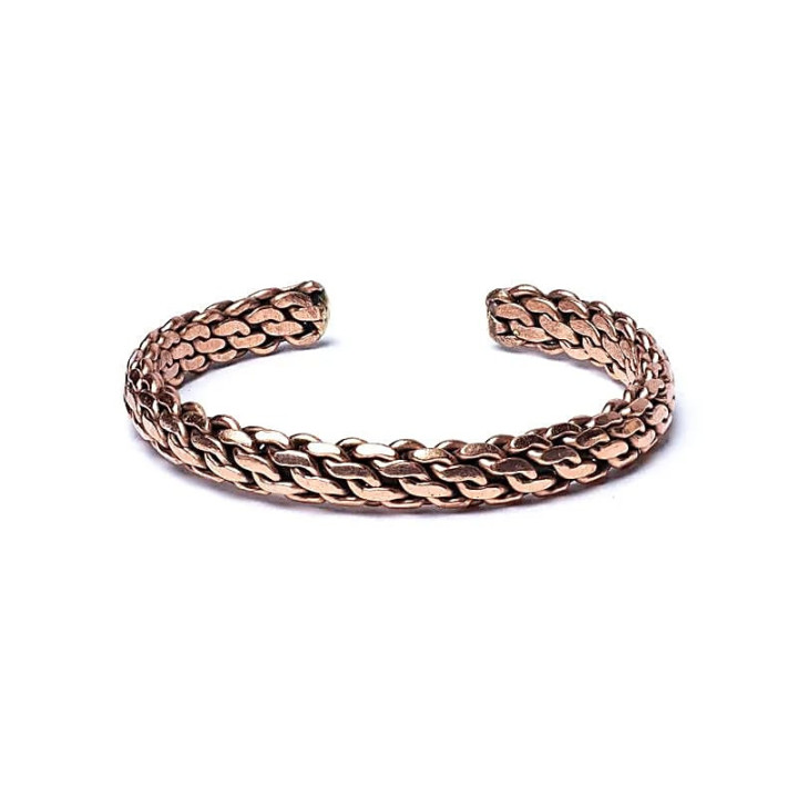 Bracelet chaîne couleur bronze | Pieralune