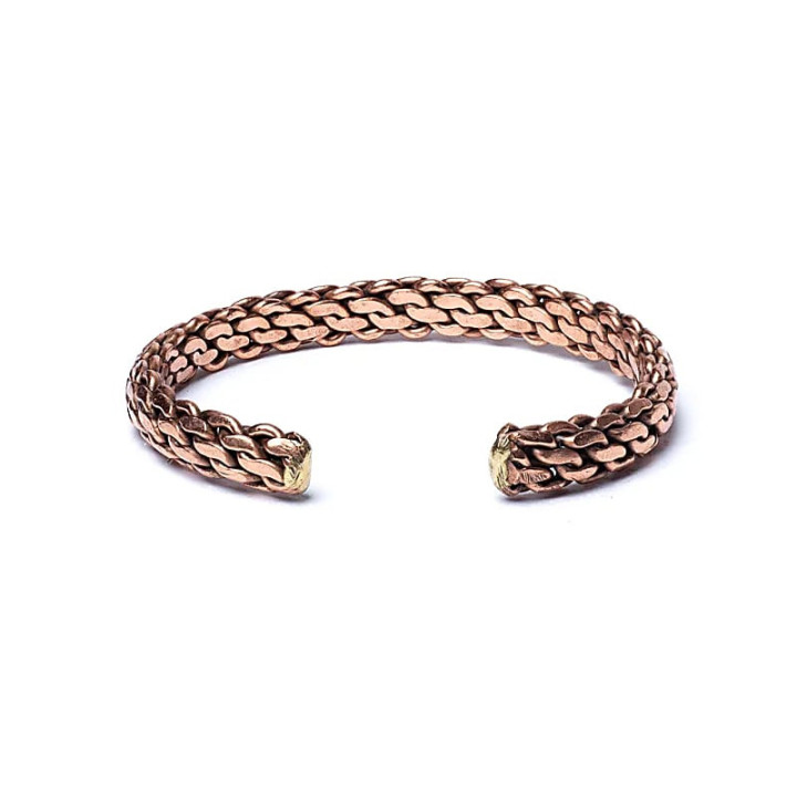 Bracelet chaîne couleur bronze | Pieralune