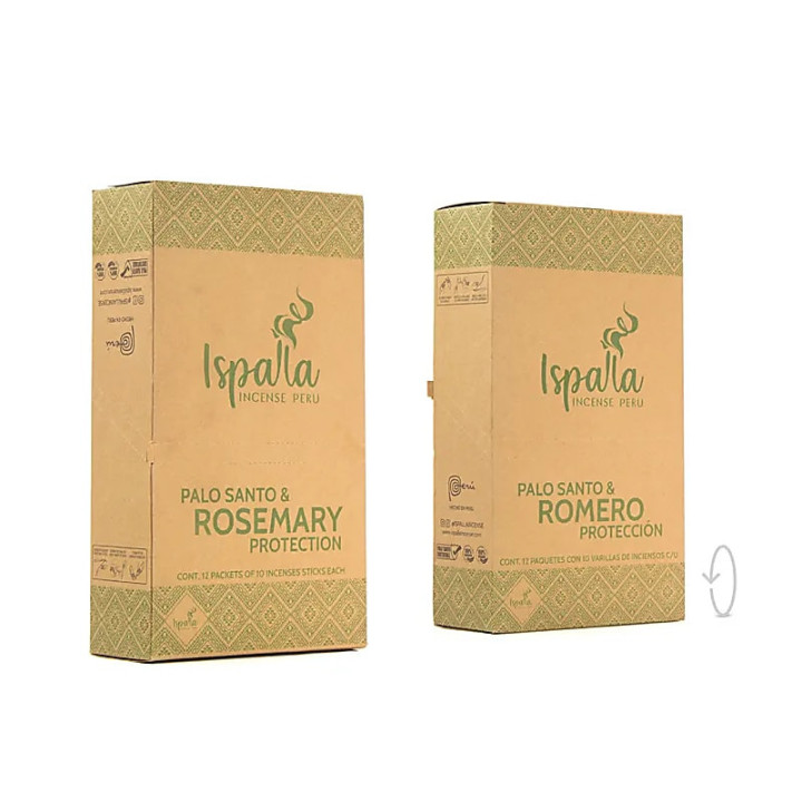 Ispalla encens Palo Santo et Romarin | Pieralune