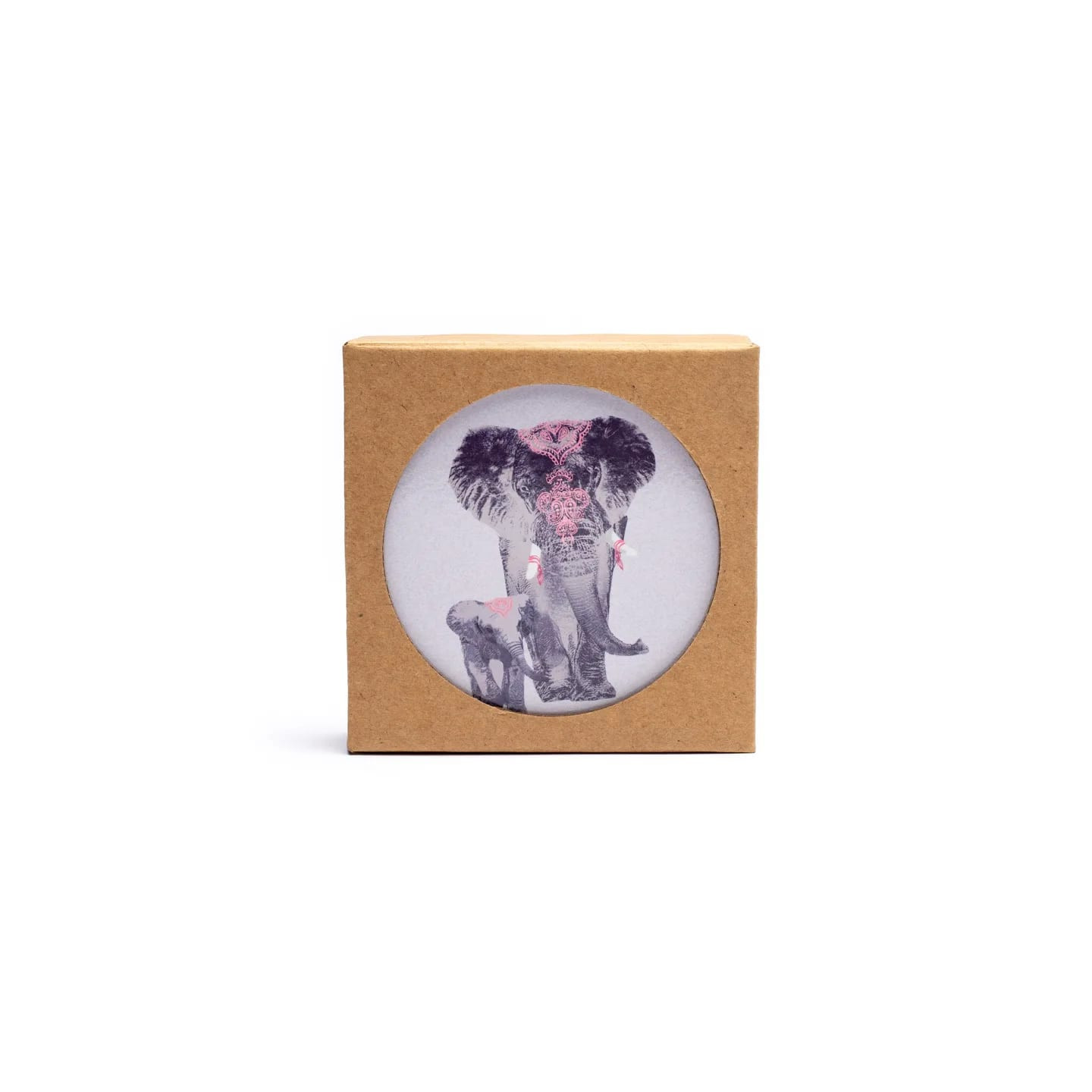 Sous-verres Elephant lot de 6 | Pieralune