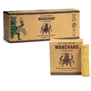 Encens Palo Santo Wanchako + 7 herbes 12 bâtons | Pieralune