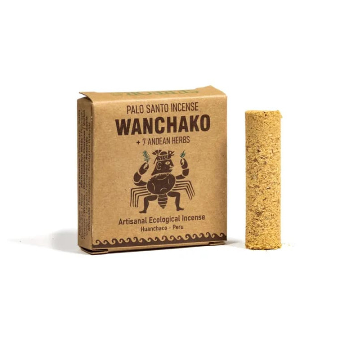 Encens Palo Santo Wanchako + 7 herbes 12 bâtons | Pieralune
