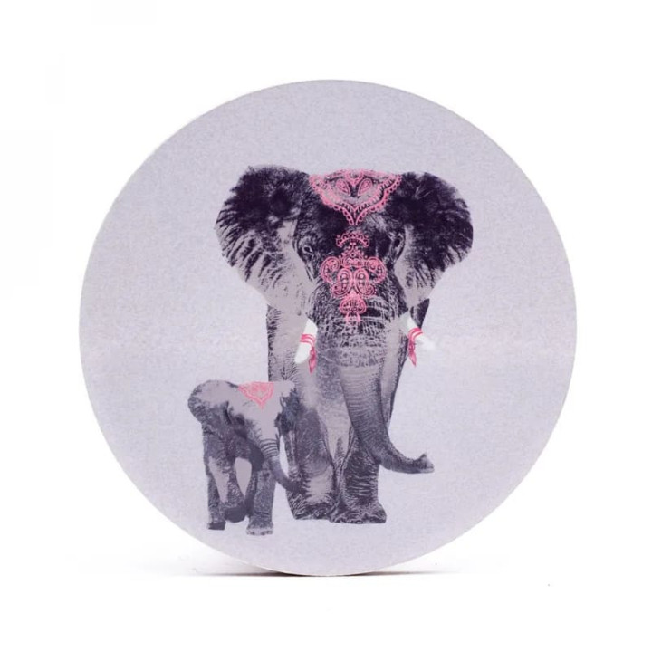 Sous-verres Elephant lot de 6 | Pieralune