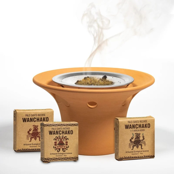 Encens Palo Santo Wanchako pack de 12 bâtons | Pieralune