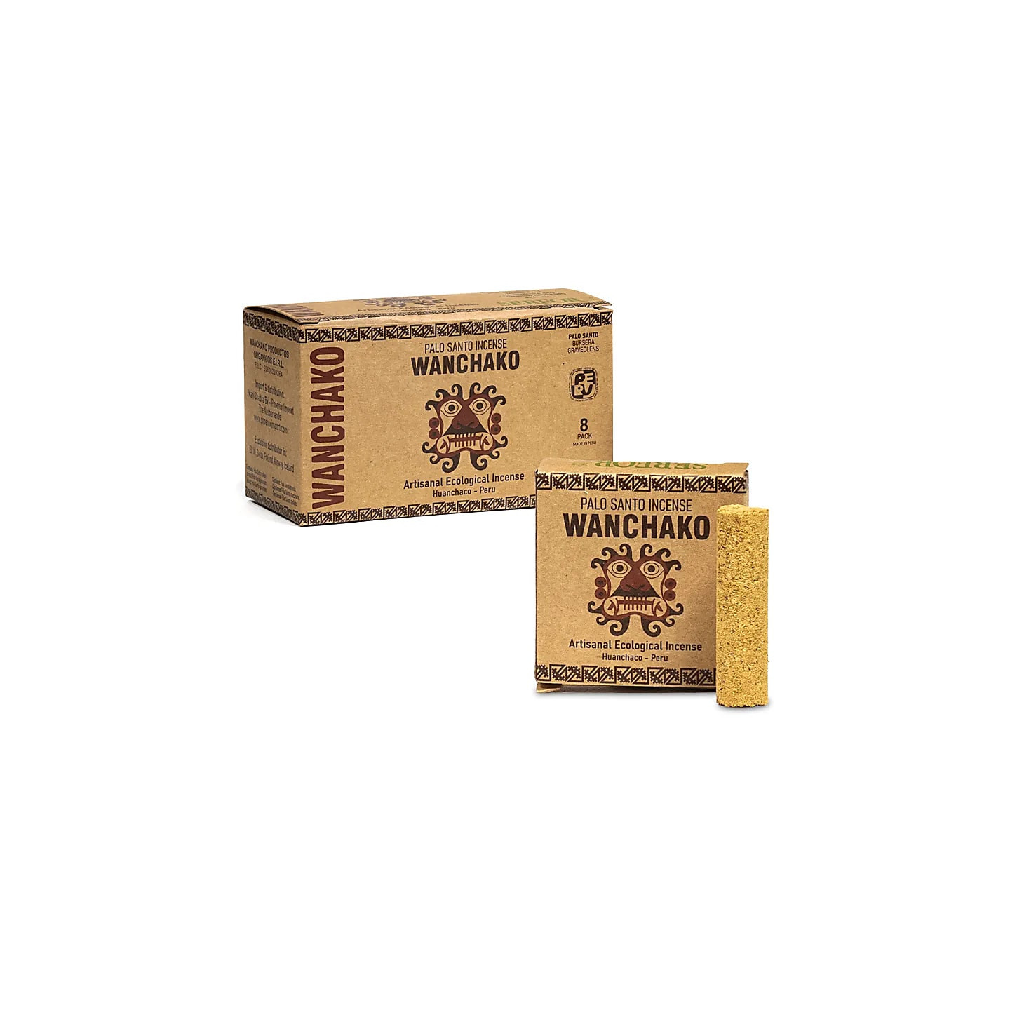Encens Palo Santo Wanchako lot de 8 bâtons | Pieralune