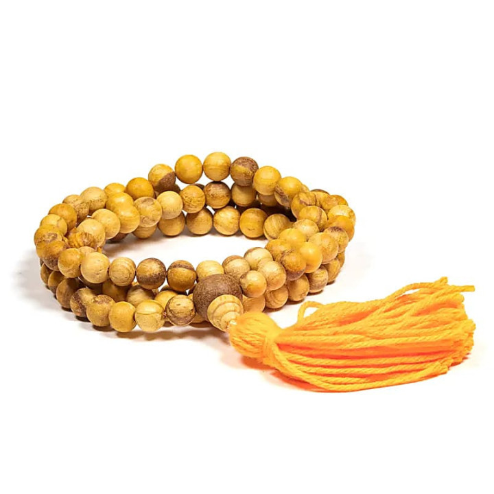 Palo Santo mala avec perle Guru | Pieralune