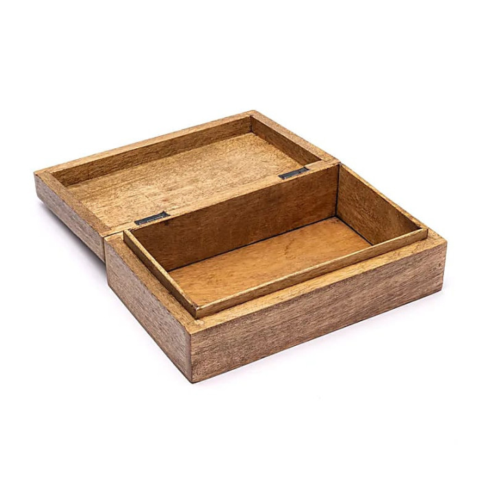 Boîte à bijoux impression Fleur de Vie | Pieralune