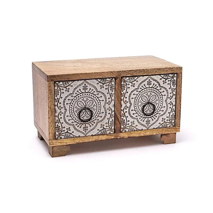 Petite commode impression mandala | Pieralune