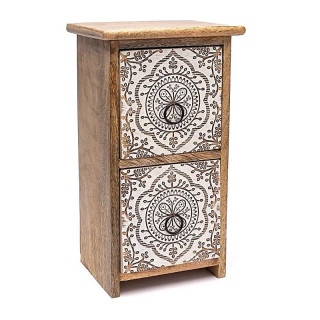 Petite commode impression mandala | Pieralune