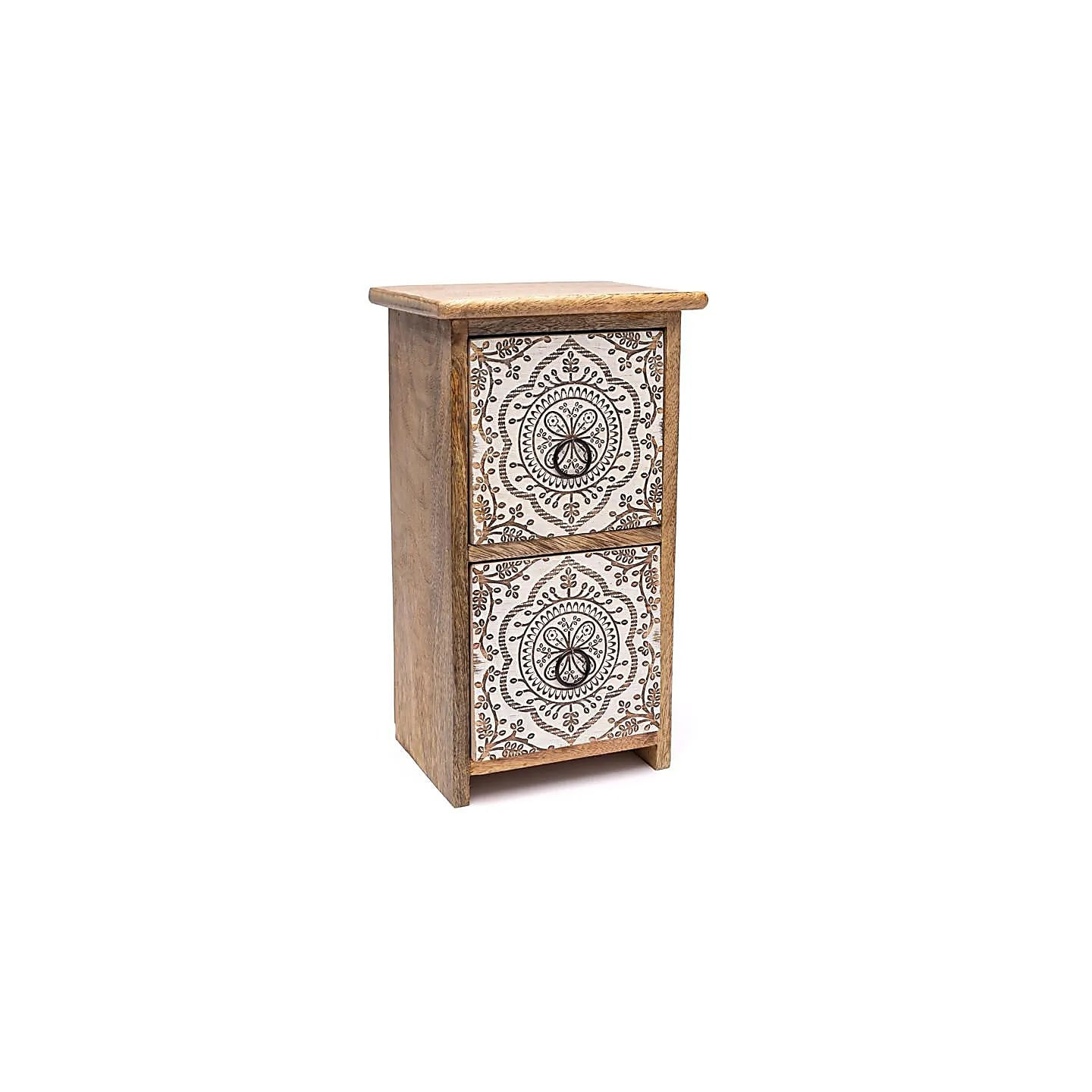 Petite commode impression mandala | Pieralune