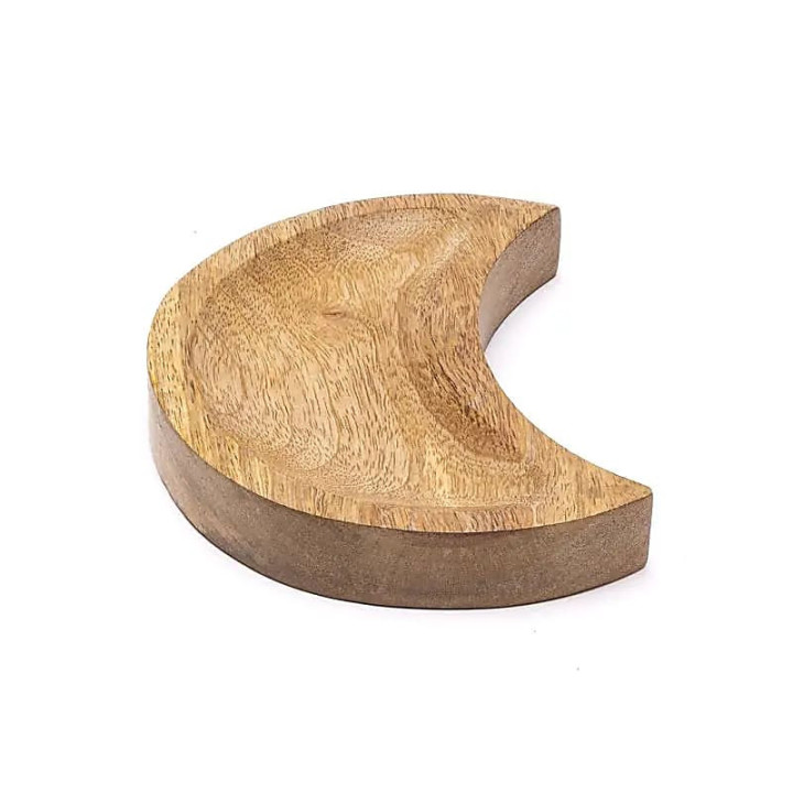 Coupelle bois de manguier croissant de lune | Pieralune