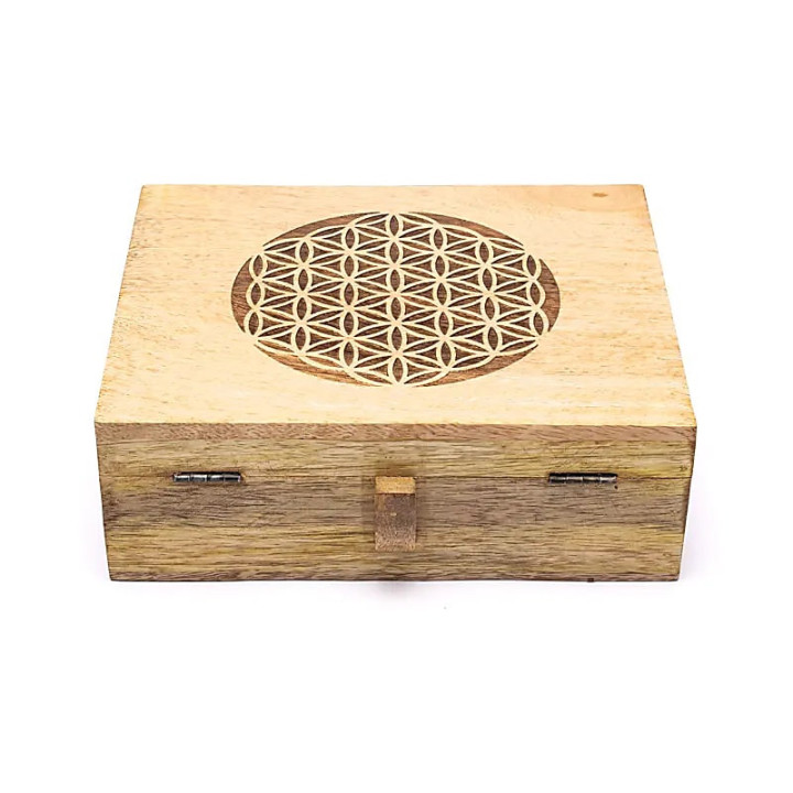 Boîte à thé Fleur de Vie | Pieralune