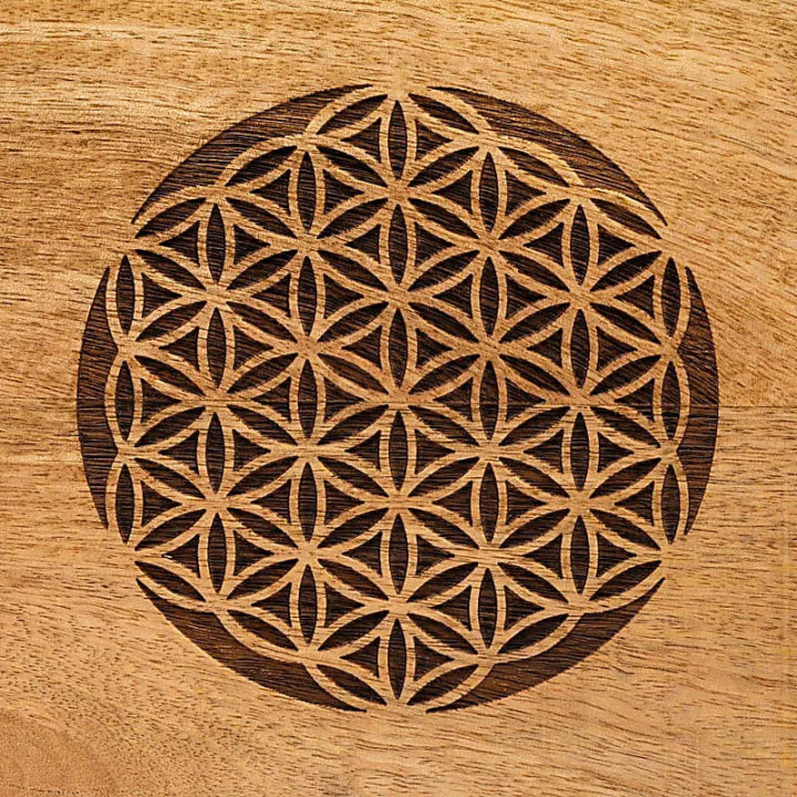 Boîte à thé Fleur de Vie | Pieralune