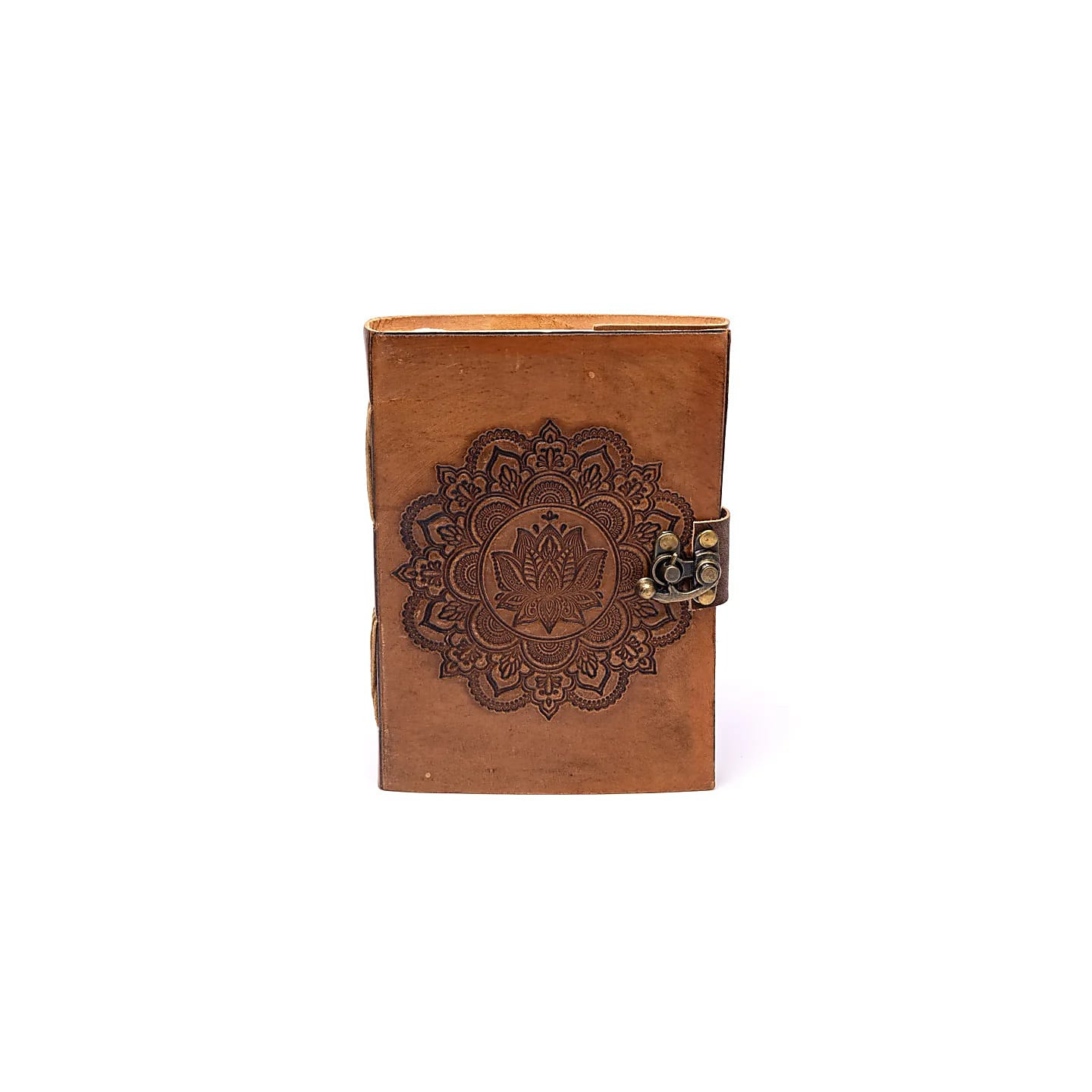 Carnet de note Mandala avec couverture en cuir synthétique | Pieralune