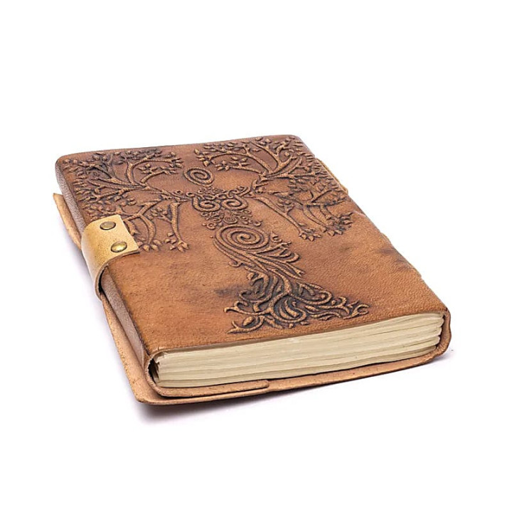 Carnet de note Déesse & Arbre de Vie avec couverture en... | Pieralune