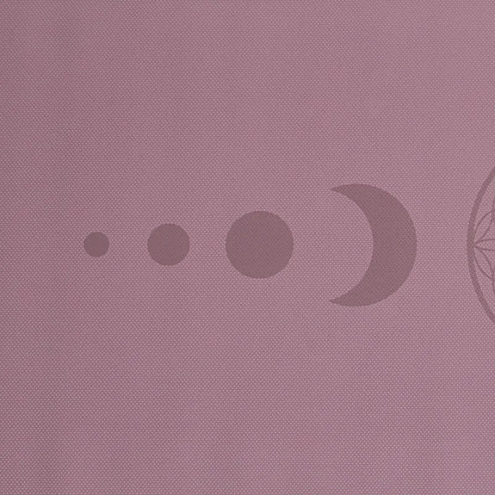 Yogi & Yogini Premium tapis de Yoga TPE Fleur de Vie lilas | Pieralune