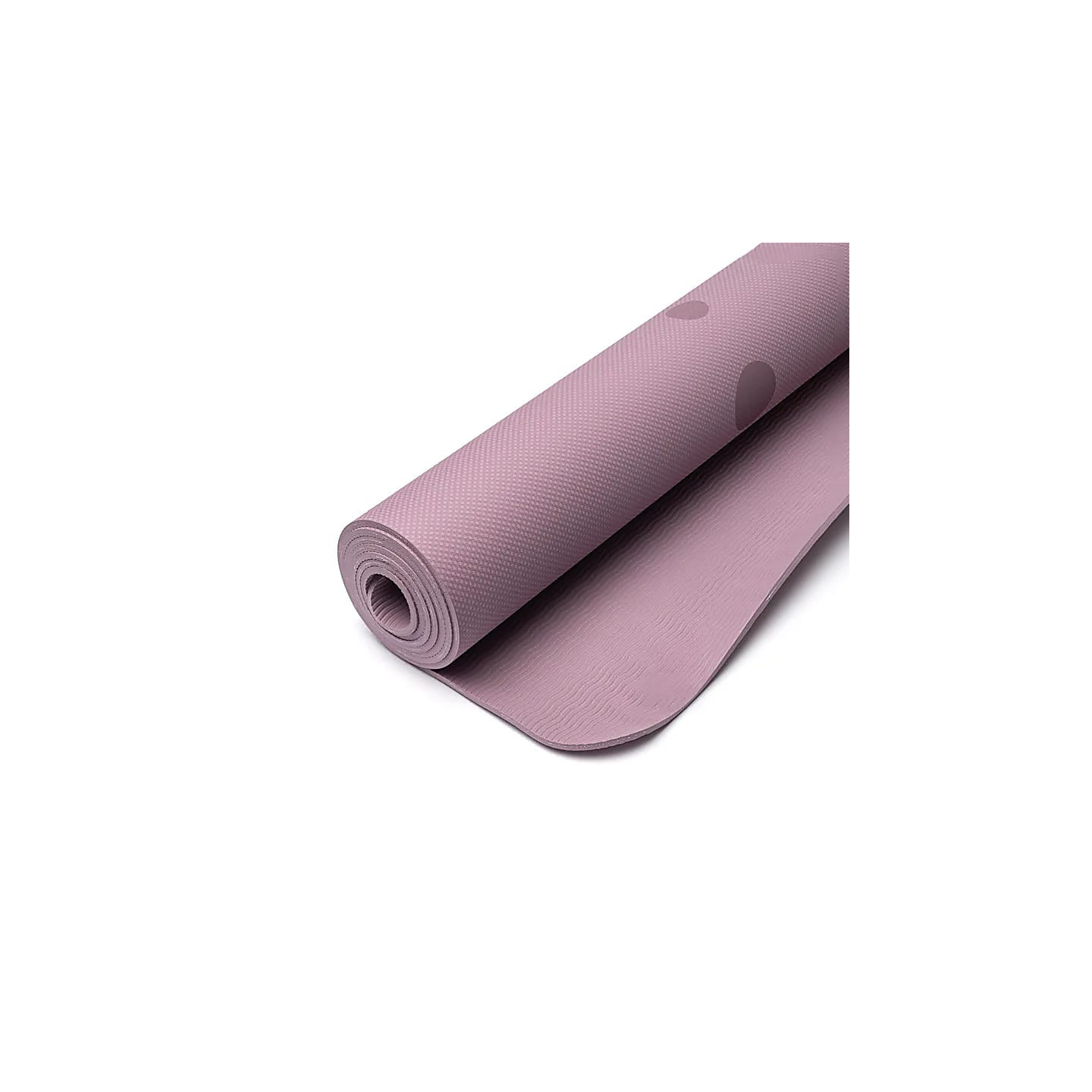 Yogi & Yogini Premium tapis de Yoga TPE Fleur de Vie lilas | Pieralune