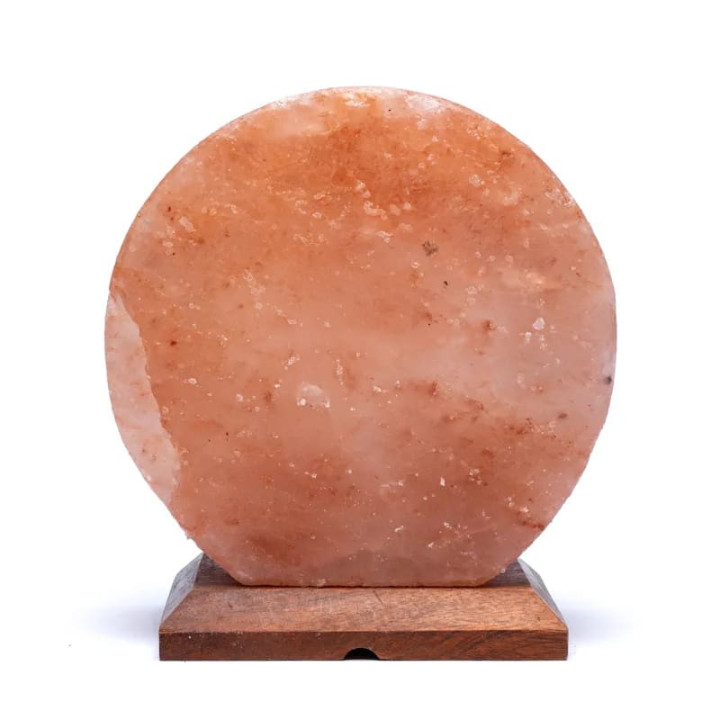 Lampe de sel Lotus avec câble et LED | Pieralune