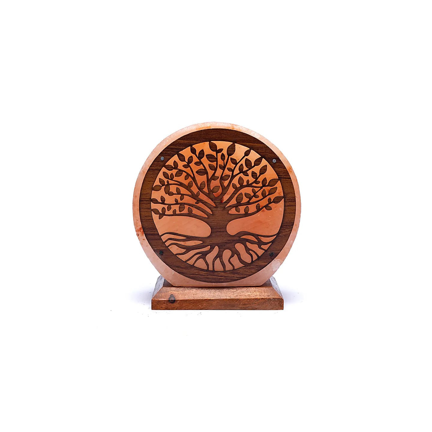 Lampe de sel Arbre de vie avec câble et LED | Pieralune