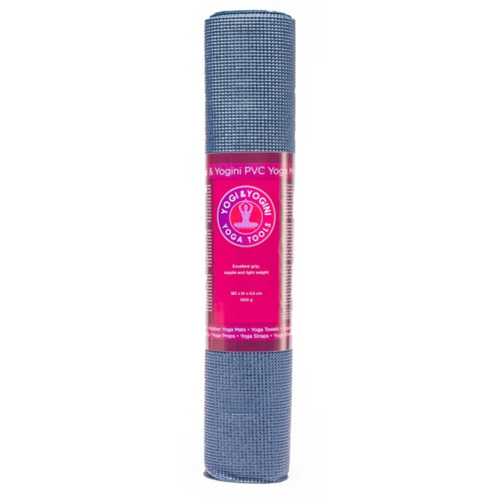 Tapis Yoga PVC Yogi & Yogini indigo | Pieralune