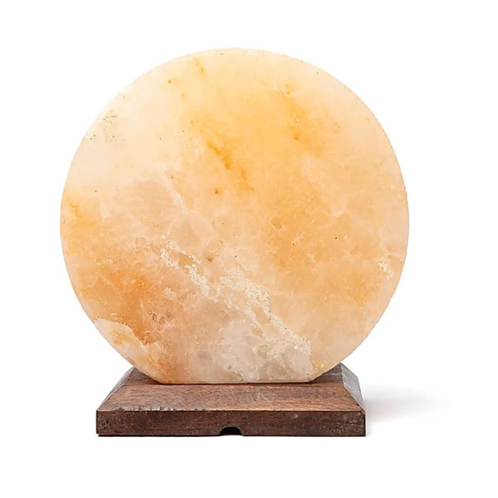 Lampe en sel Yin Yang avec câble et ampoule | Pieralune