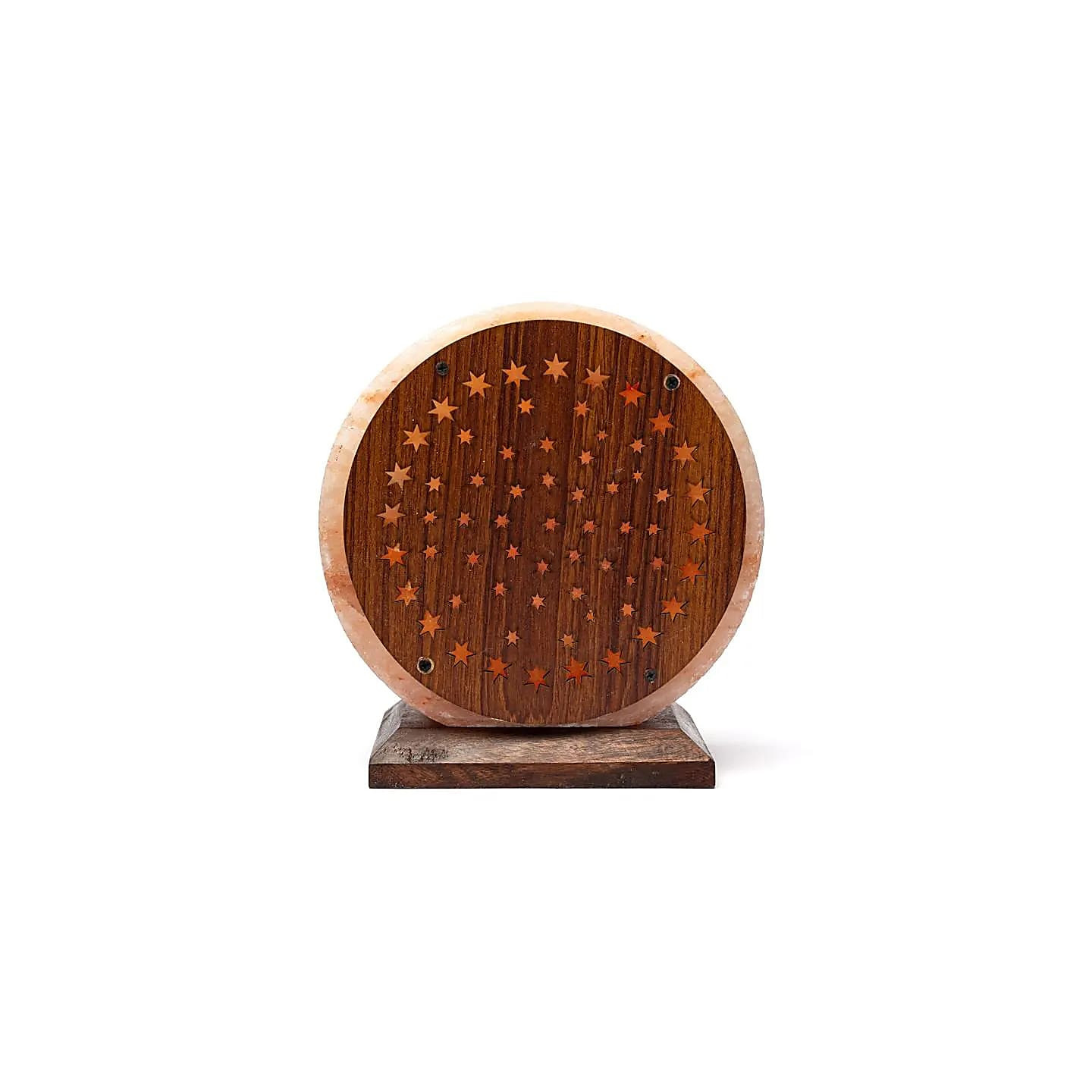 Lampe en sel étoiles avec câble et ampoule | Pieralune