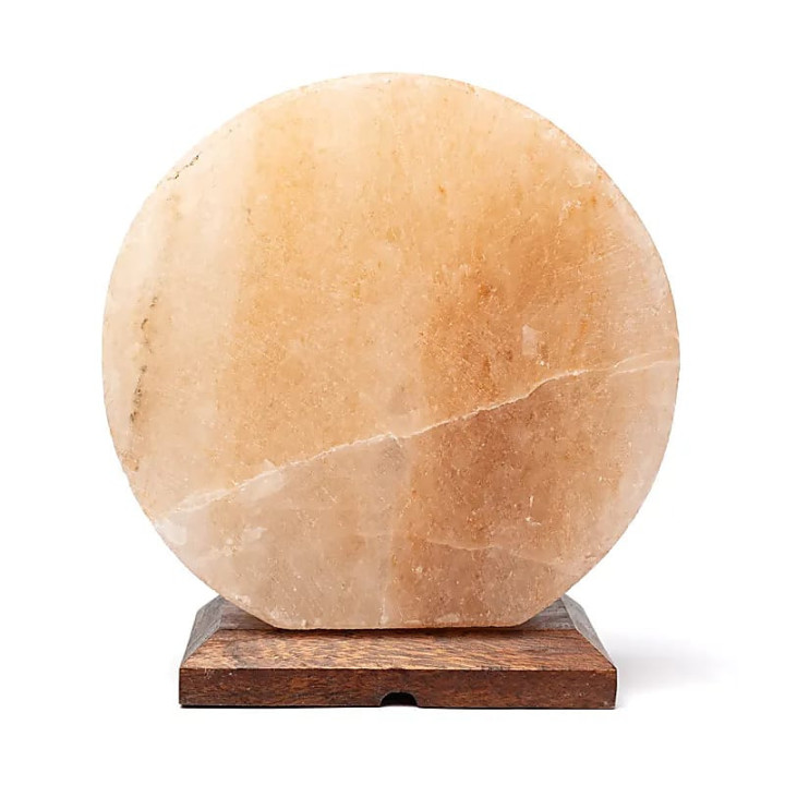 Lampe en sel phases de la lune avec câble et ampoule | Pieralune