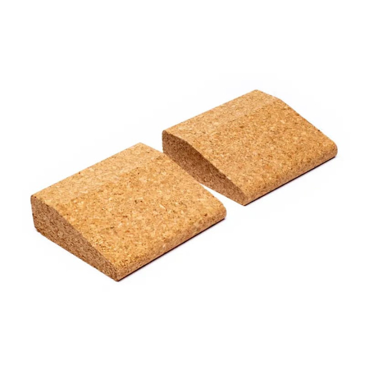 Coins (petits) en liège pour Yoga SET de 2 | Pieralune