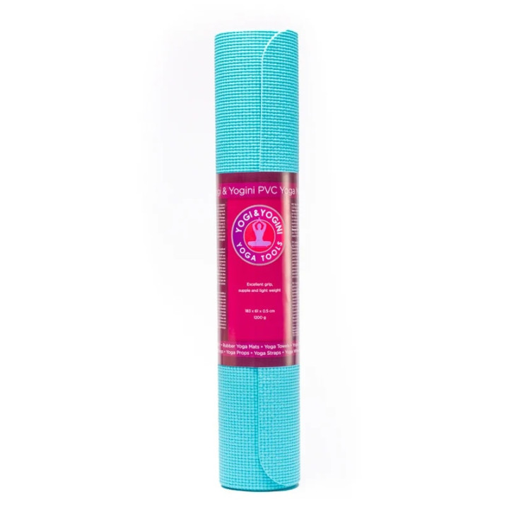 Yogi & Yogini tapis yoga PVC turquoise | Pieralune
