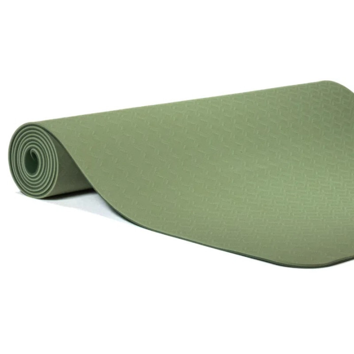Yogi & Yogini Premium tapis de Yoga TPE vert | Pieralune