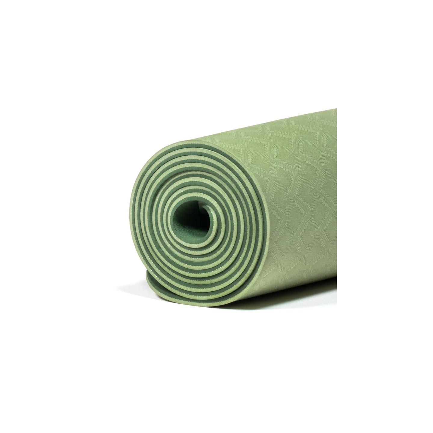 Yogi & Yogini Premium tapis de Yoga TPE vert | Pieralune