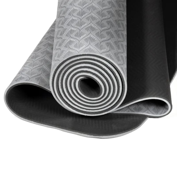 Yogi & Yogini Premium tapis de Yoga TPE anthracite | Pieralune