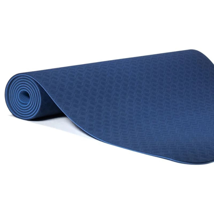 Yogi & Yogini Premium tapis de Yoga TPE bleu | Pieralune