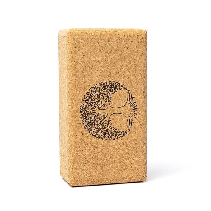 Accessoires de Yoga bloc liège Arbre de Vie | Pieralune