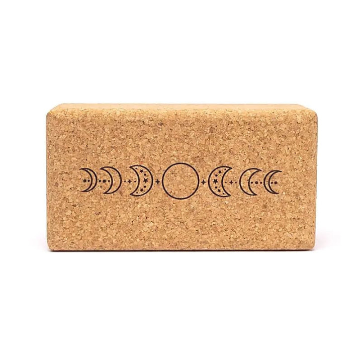 Accessoires de Yoga bloc liège Phases de Lune | Pieralune