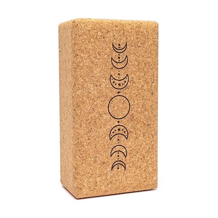 Accessoires de Yoga bloc liège Phases de Lune | Pieralune