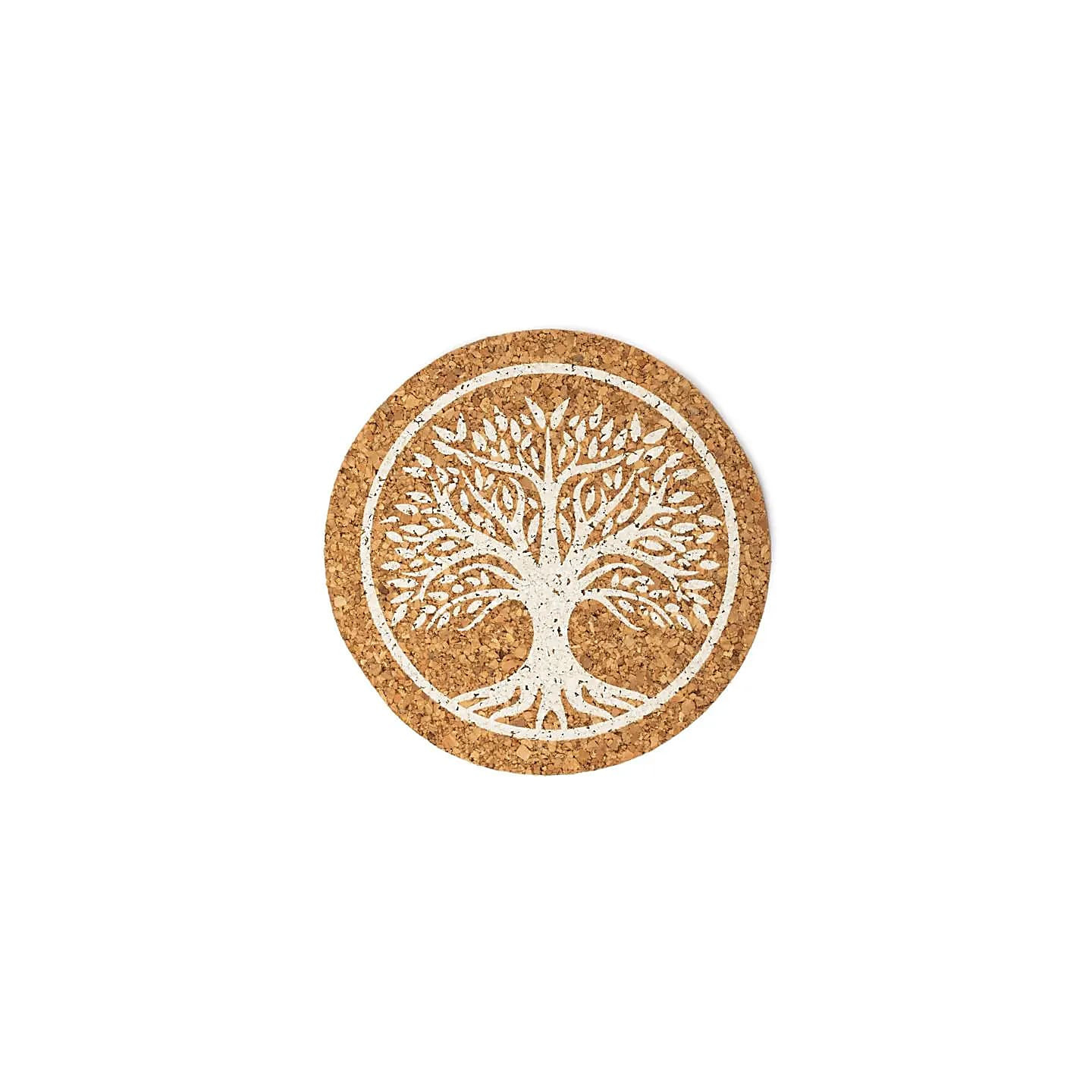 Sous-verres liège Arbre de Vie set de 6 | Pieralune
