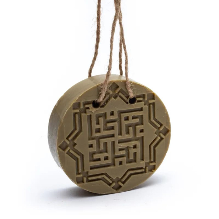 Najel Savon d'Alep Ambre/bois de Oud avec cordon | Pieralune