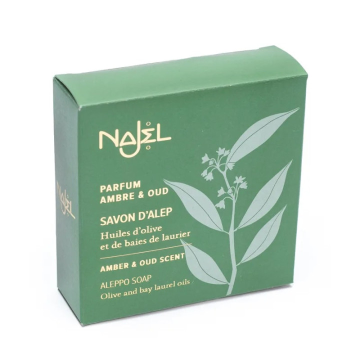 Najel Savon d'Alep Ambre/bois de Oud avec cordon | Pieralune
