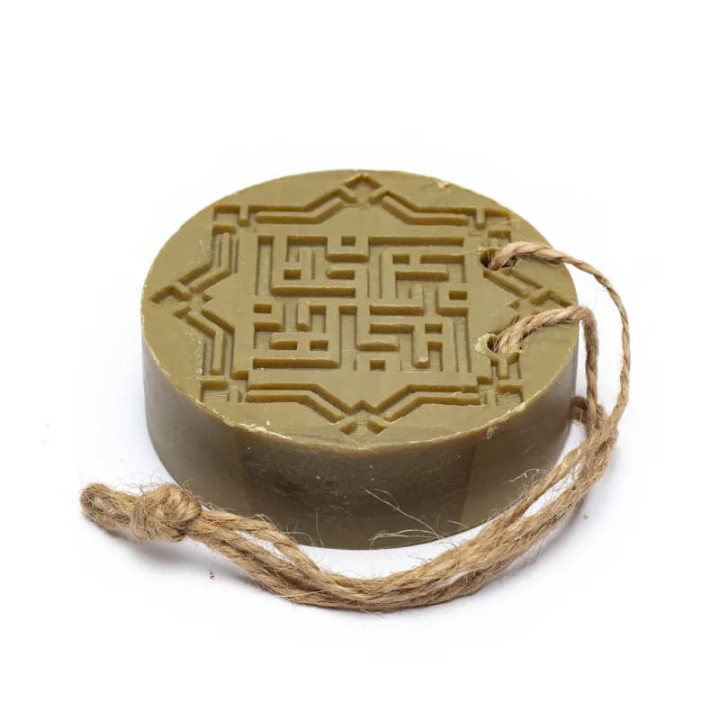 Najel Savon d'Alep Ambre/bois de Oud avec cordon | Pieralune