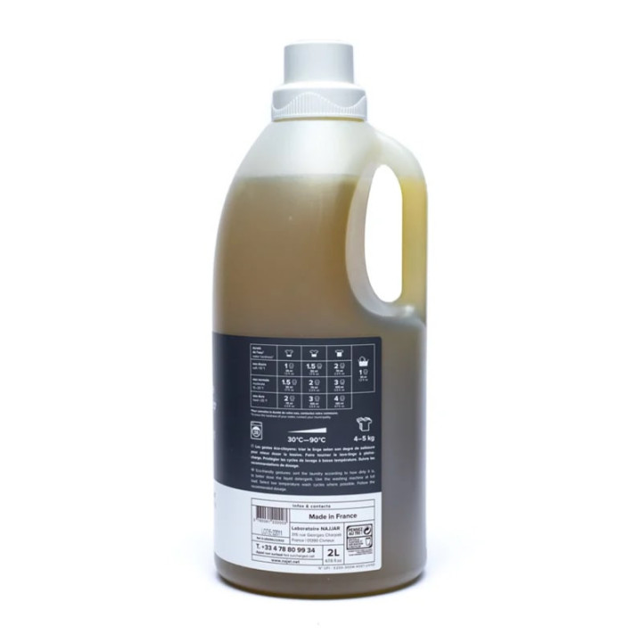 Najel Lessive liquide au savon d'Alep senteur ambre & oudh | Pieralune