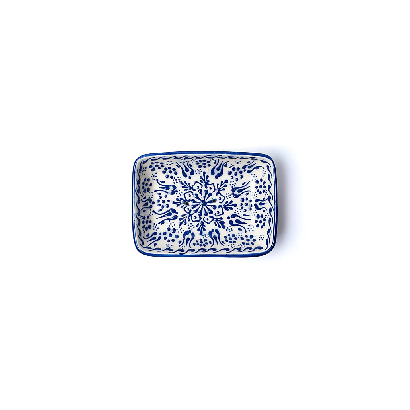 Porte-savon fait main bleu | Pieralune