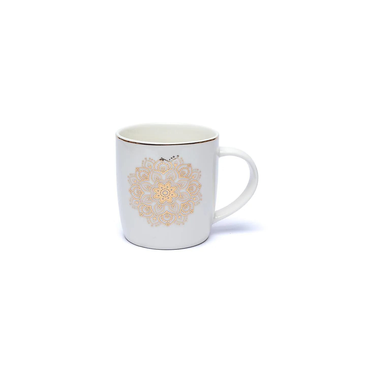 Tasse Infuseur à Thé Mandala blanc | Pieralune