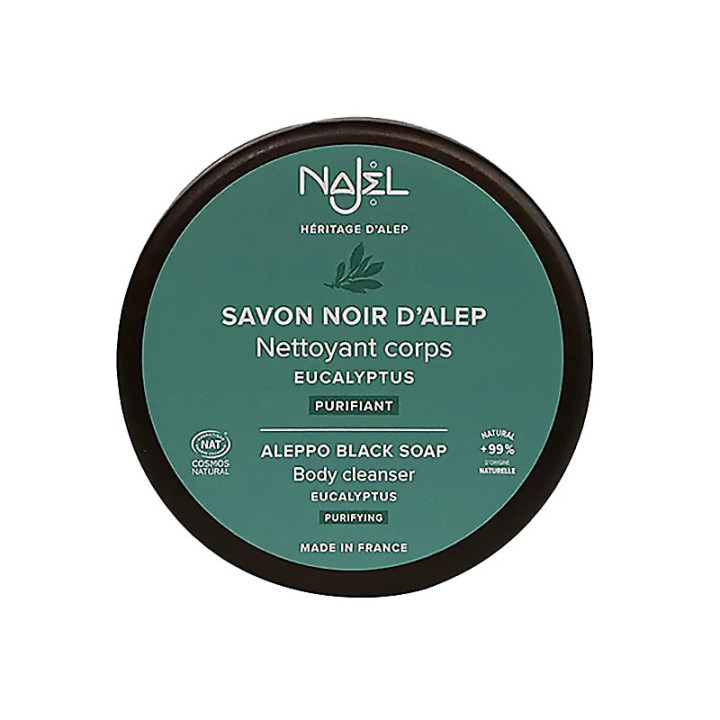Najel savon noir d'Alep à l'eucalyptus | Pieralune