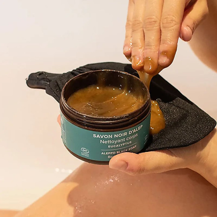 Najel savon noir d'Alep à l'eucalyptus | Pieralune